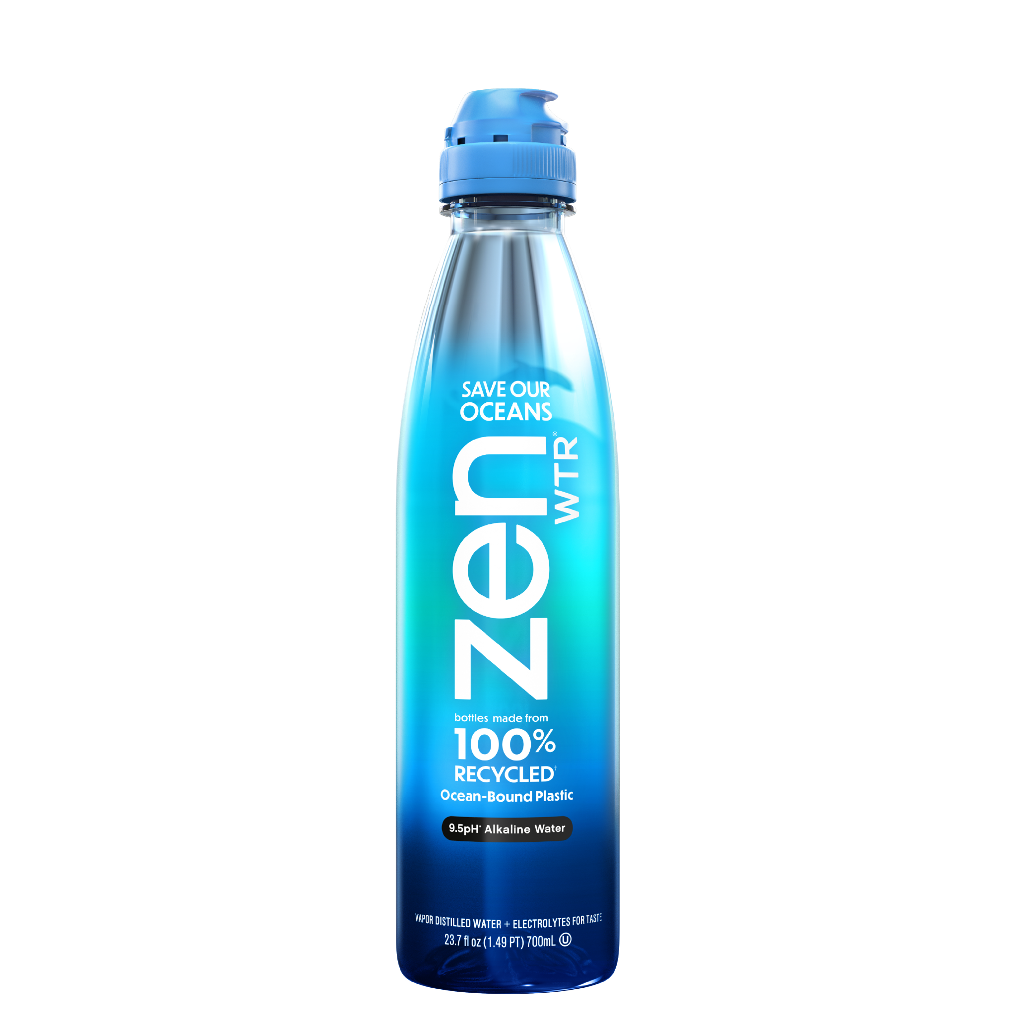 ZenWTR Alkaline Water 9.5pH, 23.7 fl oz